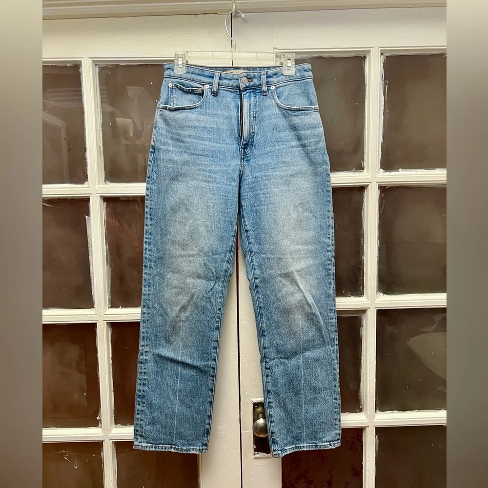 Madewell Curvy 90s Straight Jean, Size 27 - Picture 2 of 5